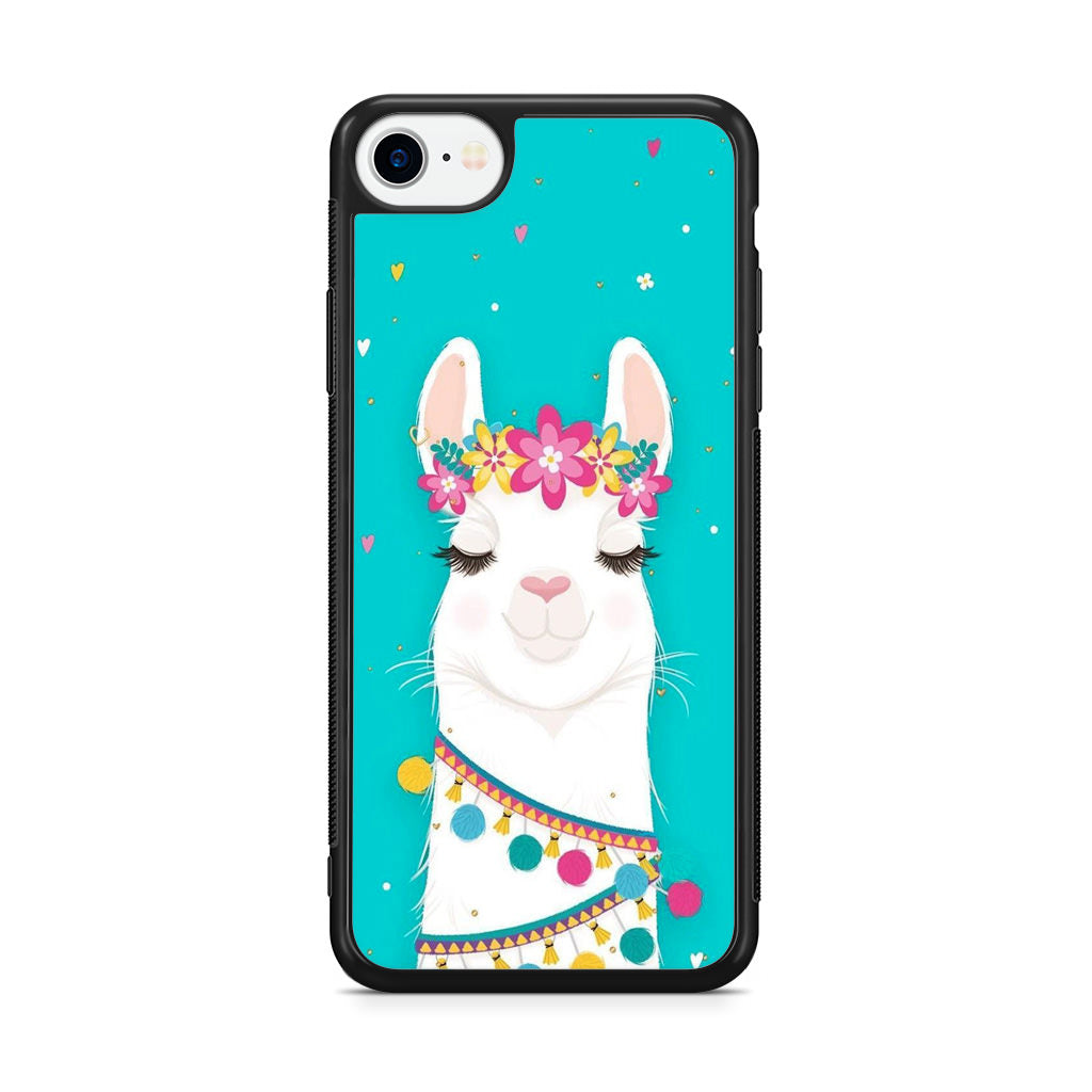 Llama Art iPhone SE 3rd Gen 2022 Case