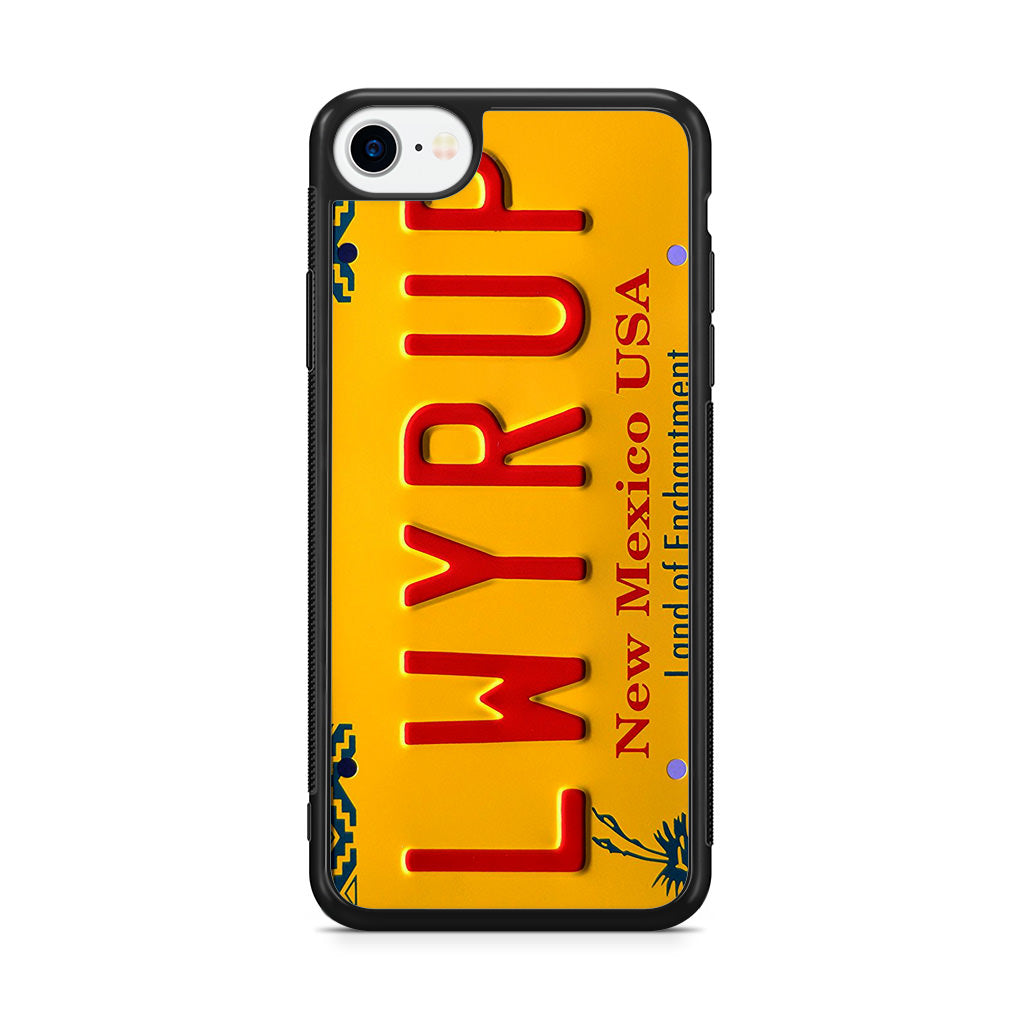 LWYRUP License Plate iPhone SE 3rd Gen 2022 Case