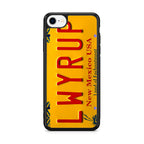 LWYRUP License Plate iPhone SE 3rd Gen 2022 Case