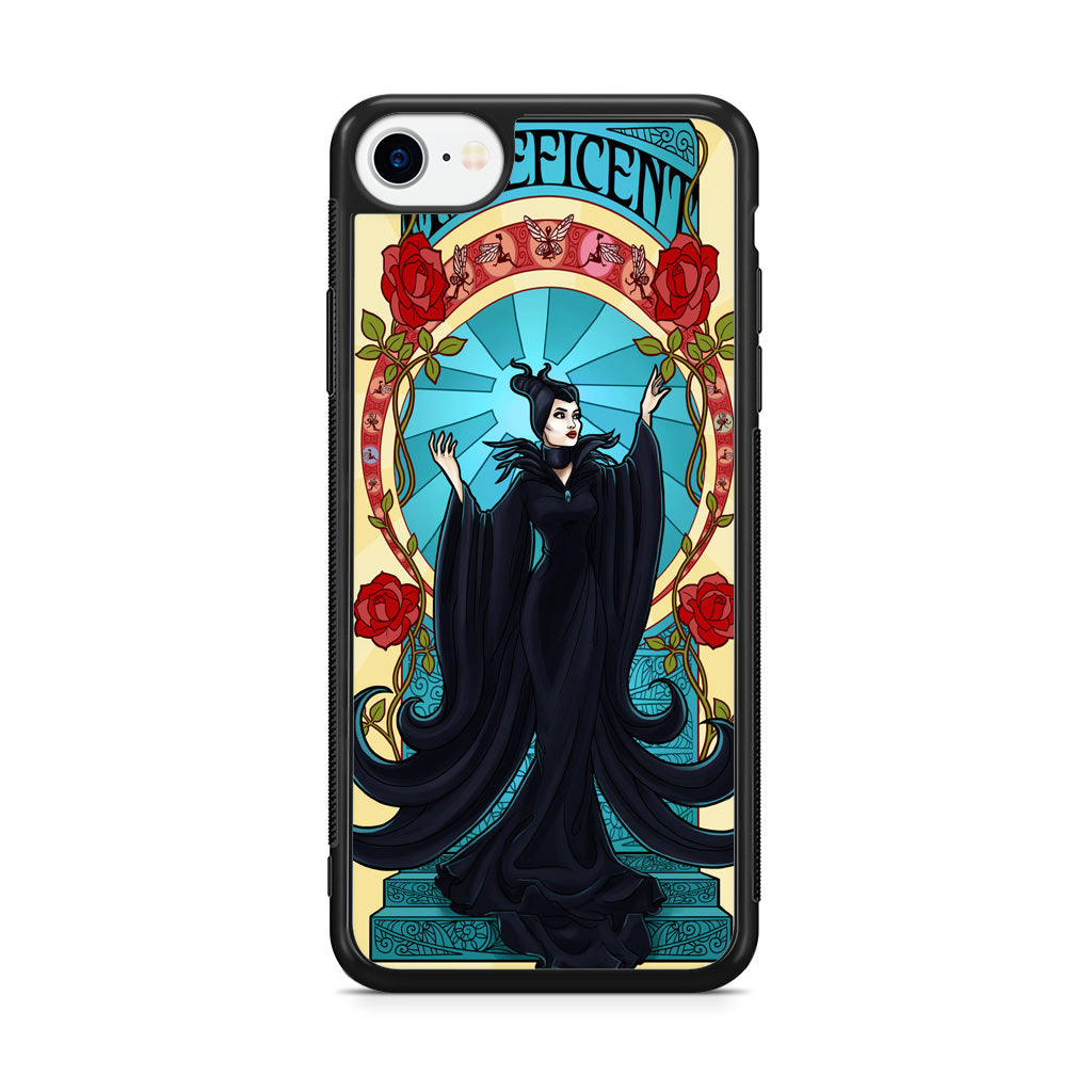 Maleficent With Flower iPhone SE 3rd Gen 2022 Case