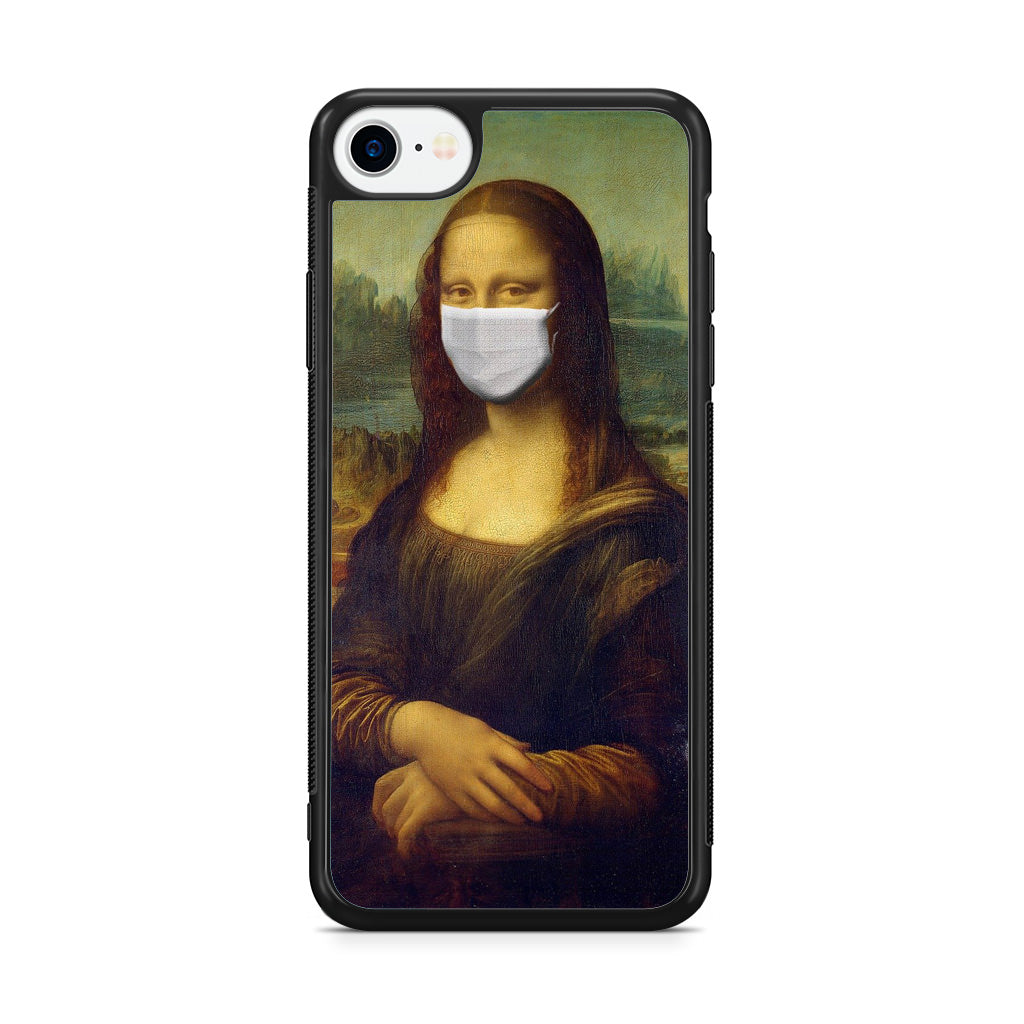 Monalisa In Pandemic iPhone SE 3rd Gen 2022 Case