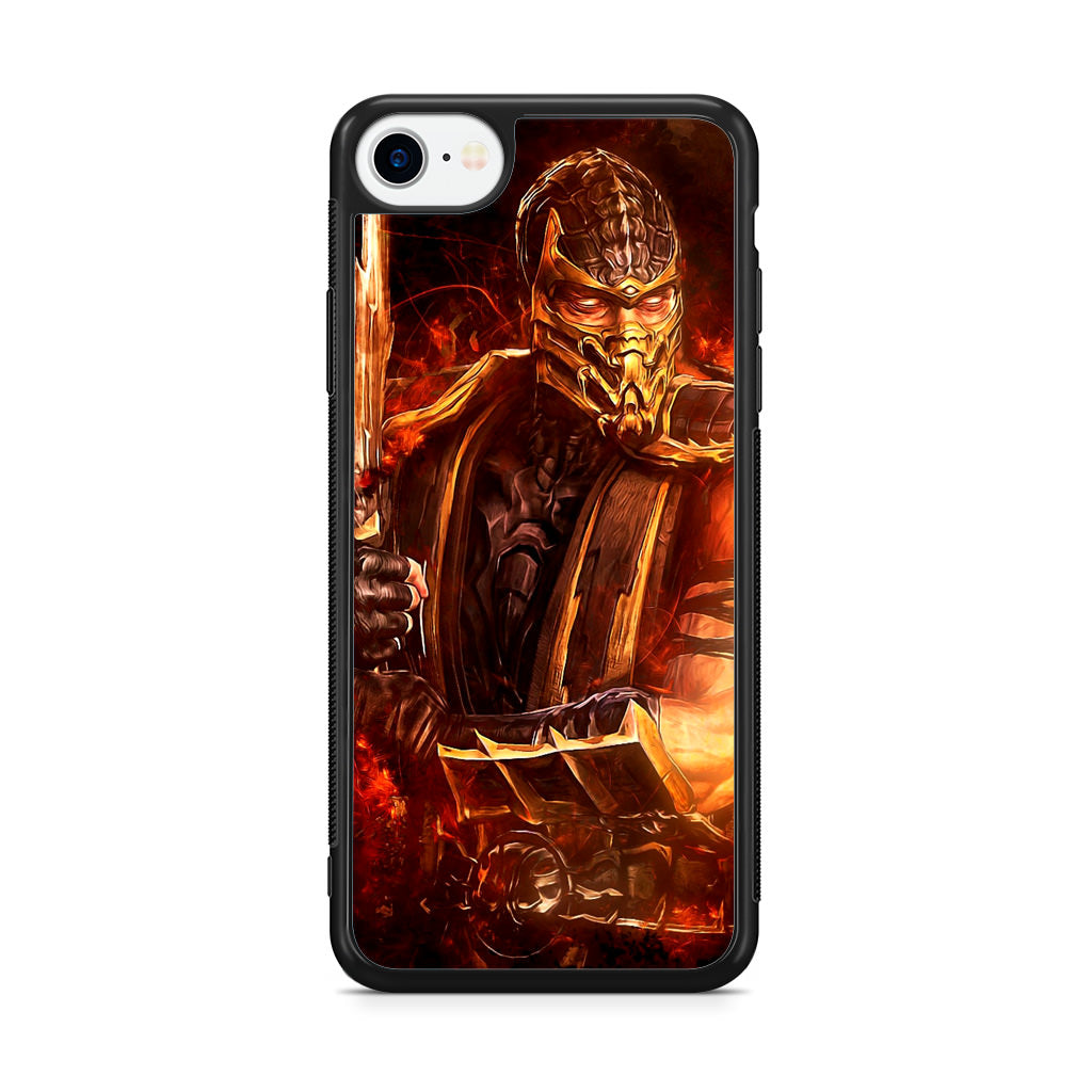 Mortal Kombat Scorpion iPhone SE 3rd Gen 2022 Case