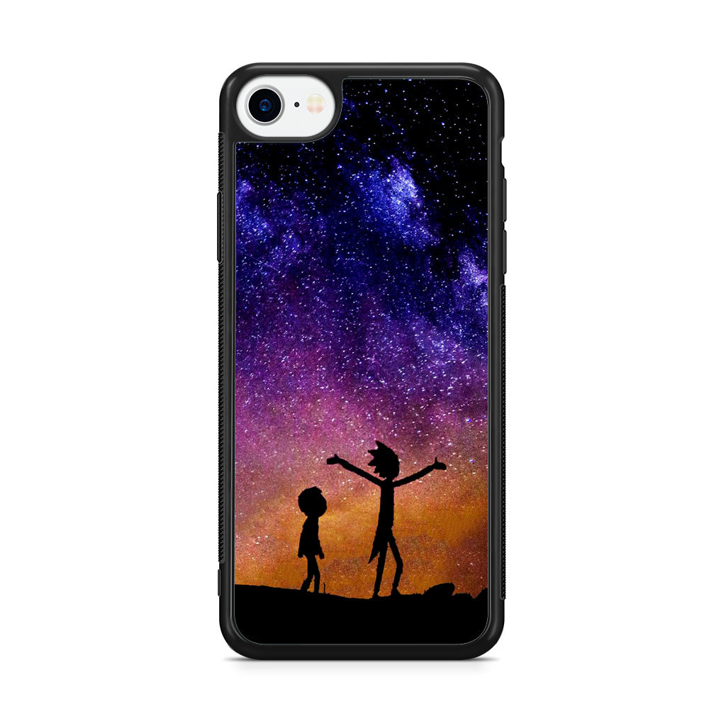 Morty Space Nebula iPhone SE 3rd Gen 2022 Case
