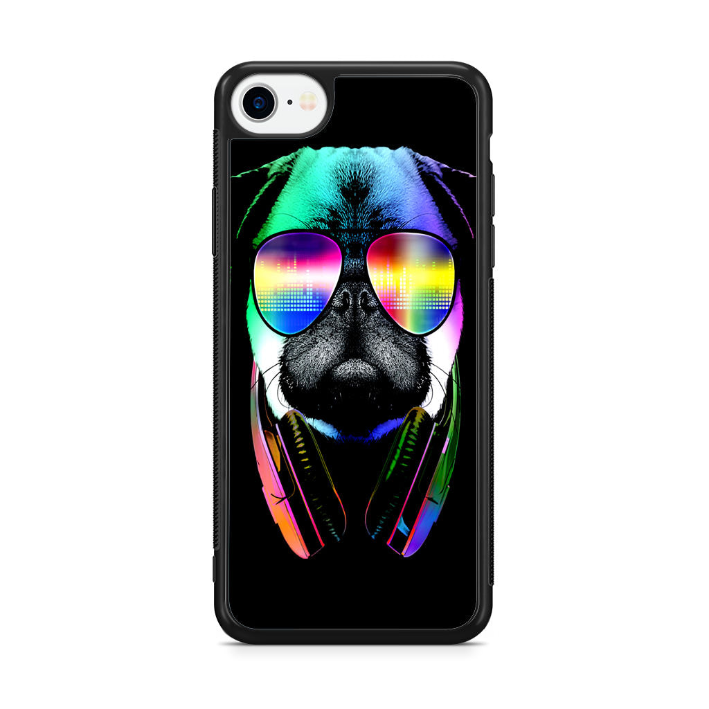 Music Lover Pug V iPhone SE 3rd Gen 2022 Case