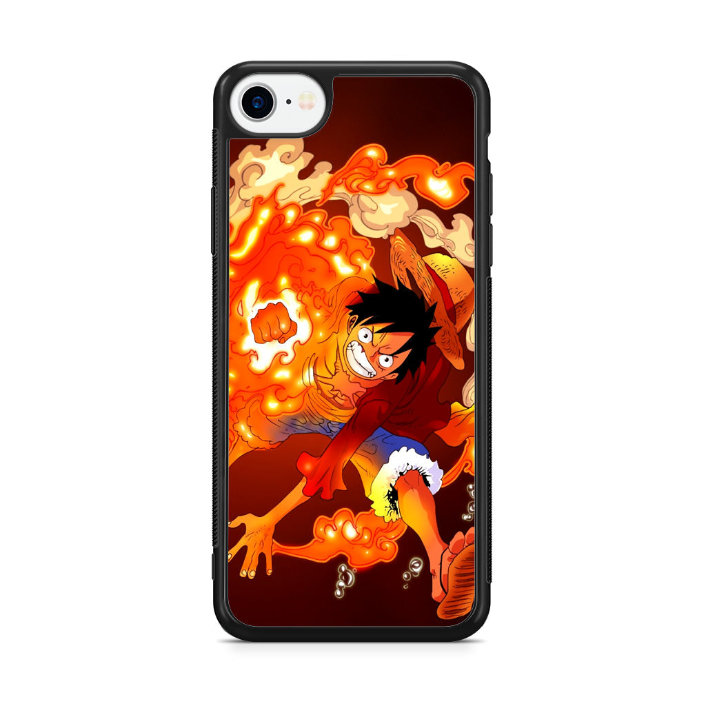 One Piece Luffy Red Hawk iPhone SE 3rd Gen 2022 Case
