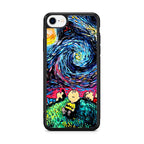 Peanuts At Starry Night iPhone SE 3rd Gen 2022 Case