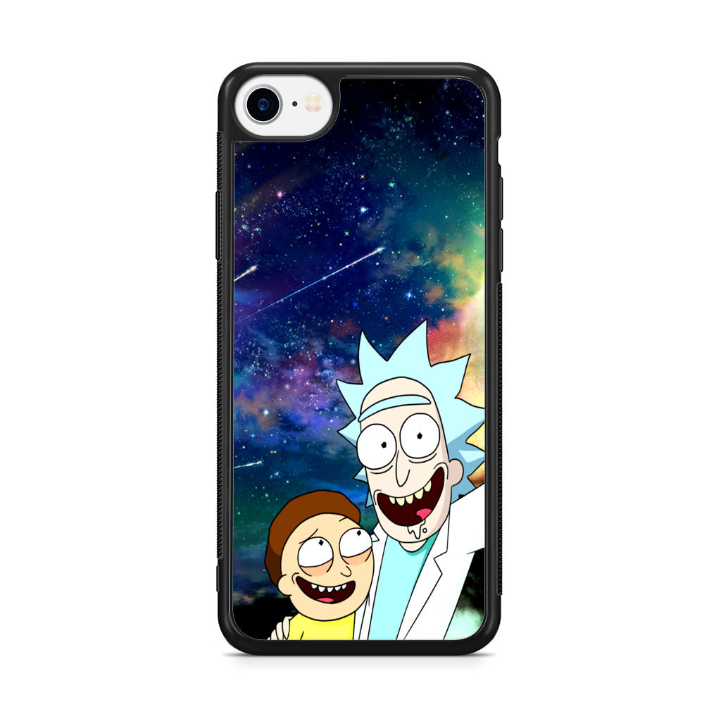 Rick And Morty In The Space iPhone SE 3rd Gen 2022 Case