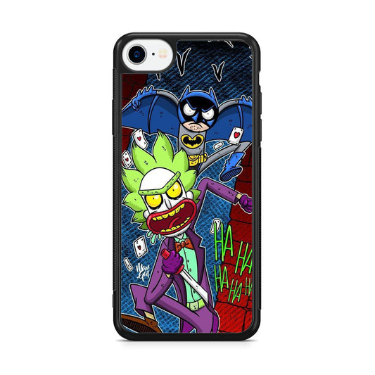 Rick And Morty Bat And Joker Clown iPhone SE 3rd Gen 2022 Case