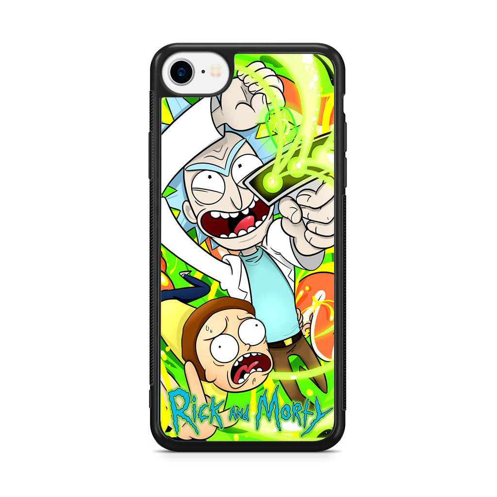 Rick And Morty Shoot Portal Gun iPhone SE 3rd Gen 2022 Case