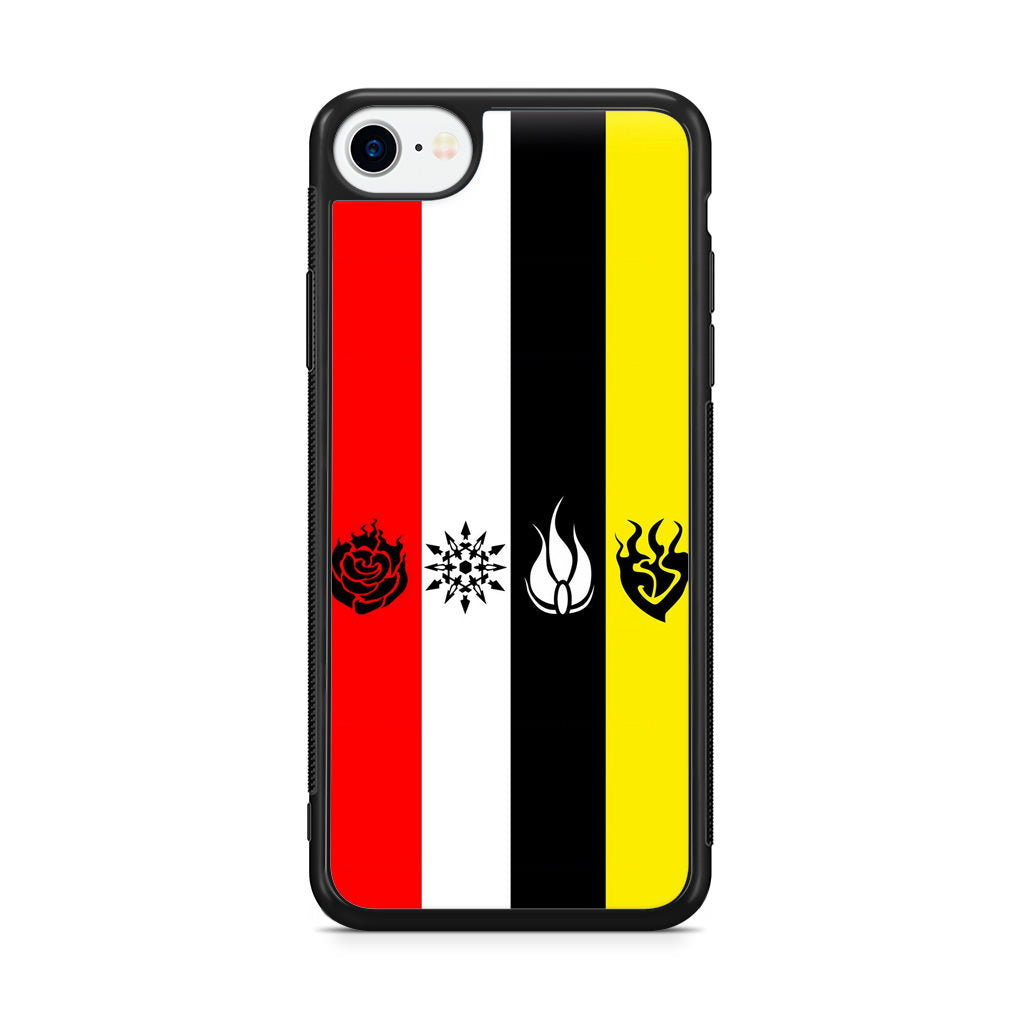 RWBY All Symbols iPhone SE 3rd Gen 2022 Case