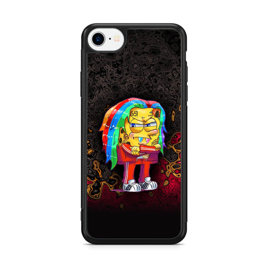 Sponge Hypebeast 69 Mode iPhone SE 3rd Gen 2022 Case