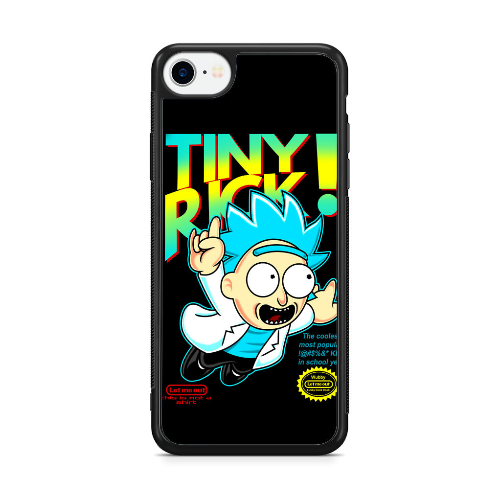 Tiny Rick Let Me Out iPhone SE 3rd Gen 2022 Case