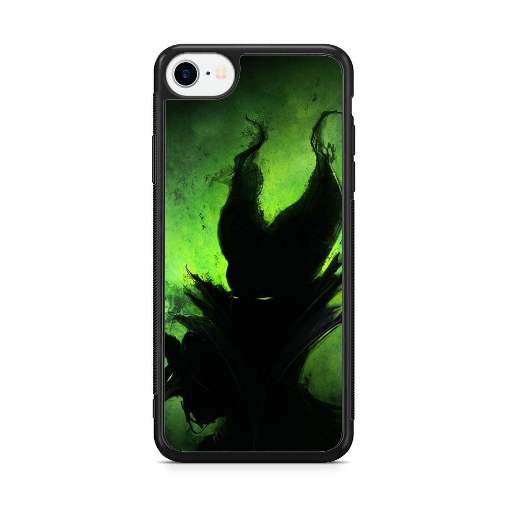Villains Maleficent Silhouette iPhone SE 3rd Gen 2022 Case