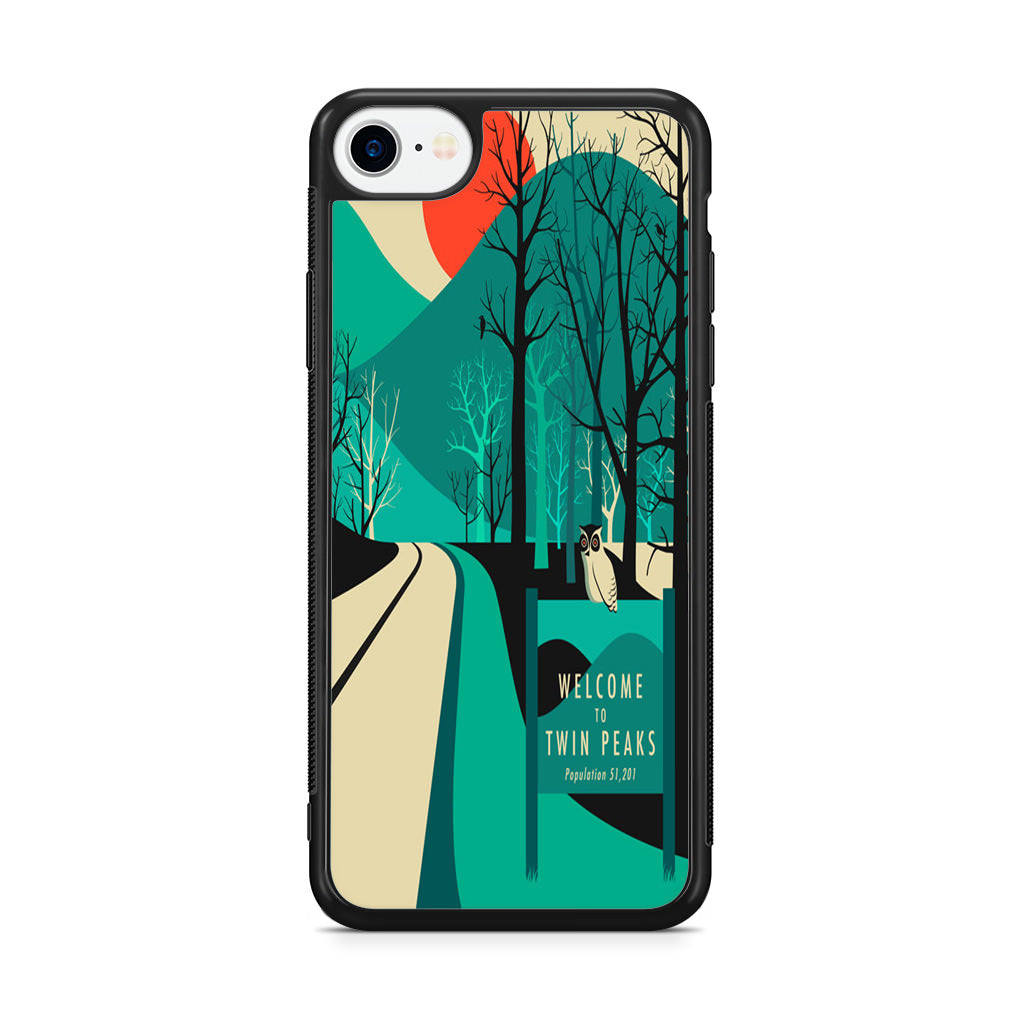 Welcome To Twin Peaks iPhone SE 3rd Gen 2022 Case