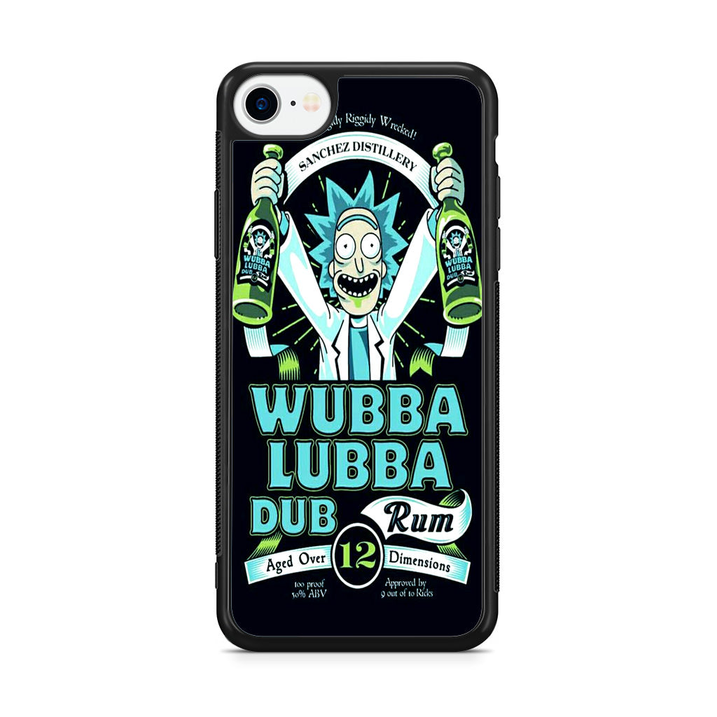 Wubba Lubba Dub Rum iPhone SE 3rd Gen 2022 Case