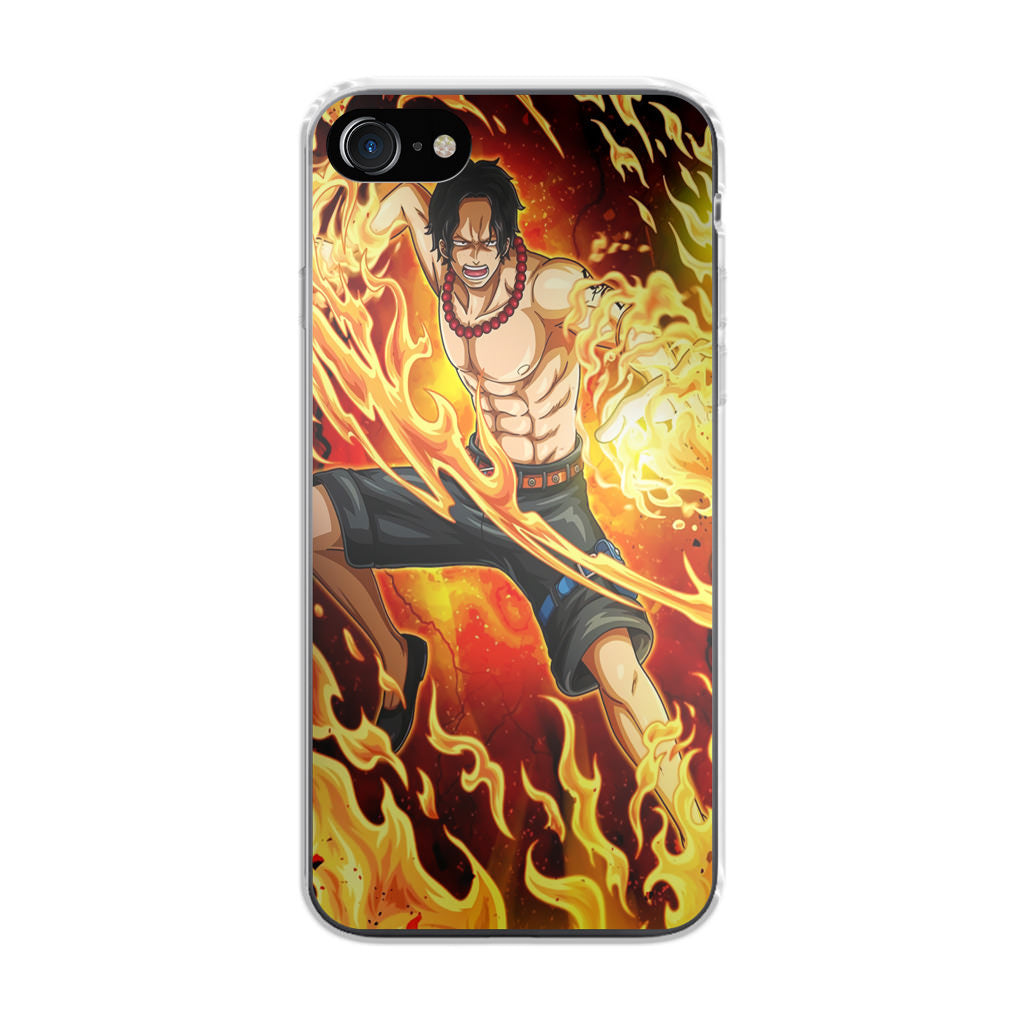 Ace Fire Fist iPhone SE 3rd Gen 2022 Case