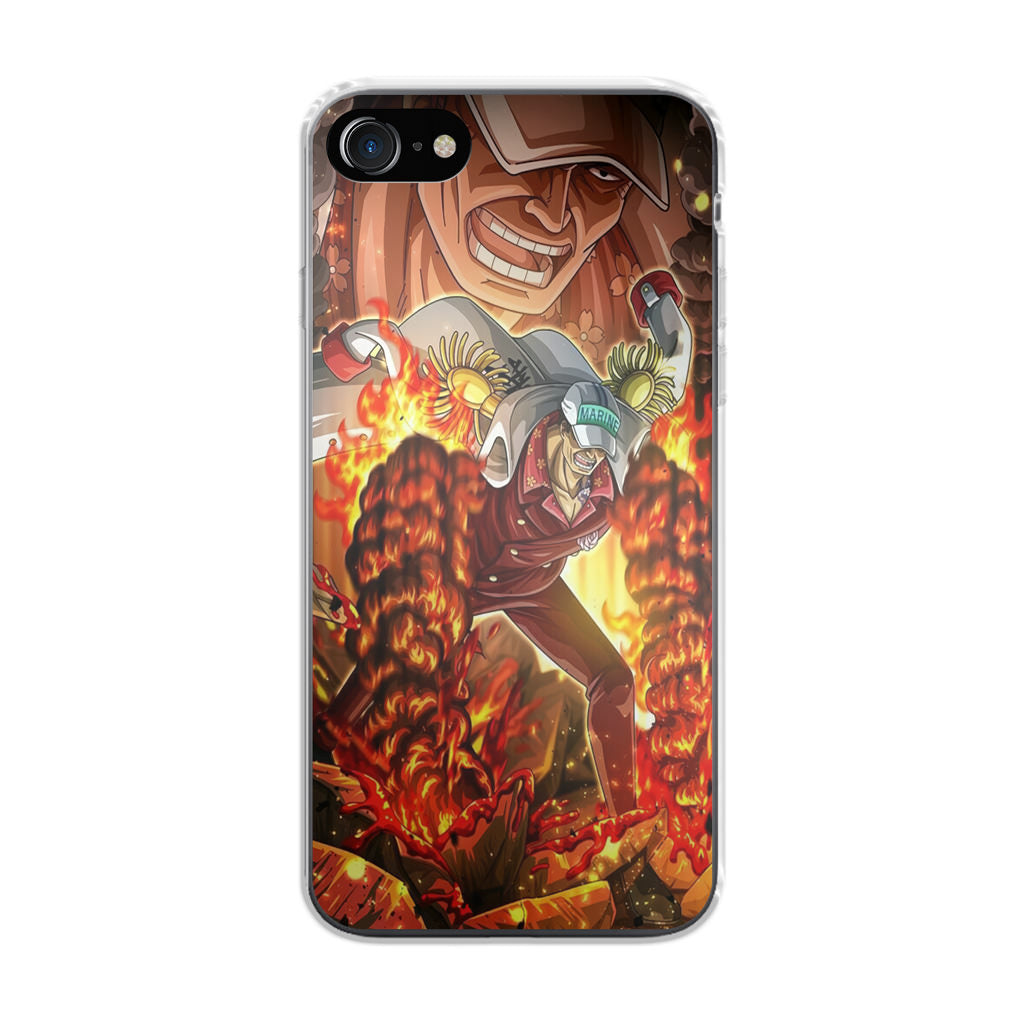 Akainu Exploding Volcano iPhone SE 3rd Gen 2022 Case