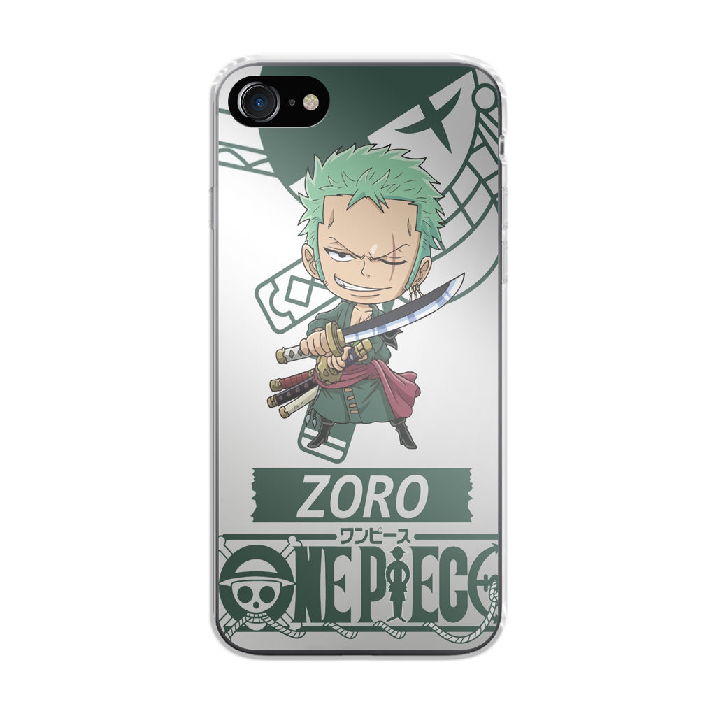 Chibi Zoro iPhone SE 3rd Gen 2022 Case