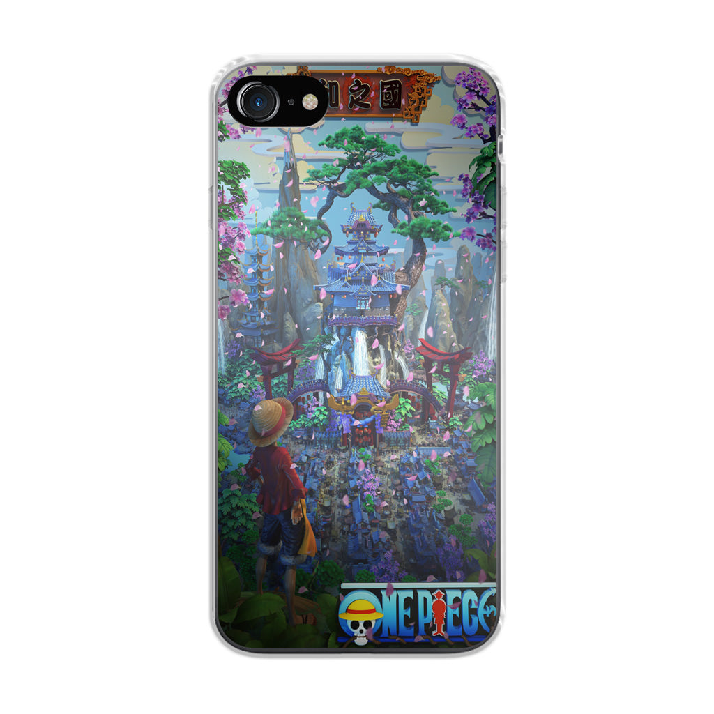 Flower Capital of Wano One Piece iPhone SE 3rd Gen 2022 Case