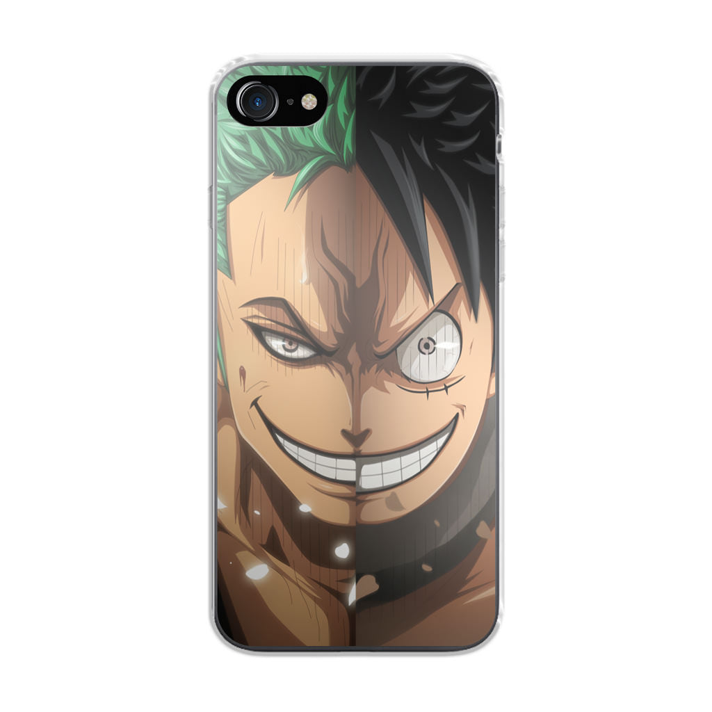 Luffy And Zoro Half Smile iPhone SE 3rd Gen 2022 Case