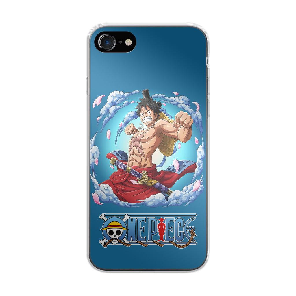 Luffy Arc Wano One Piece iPhone SE 3rd Gen 2022 Case