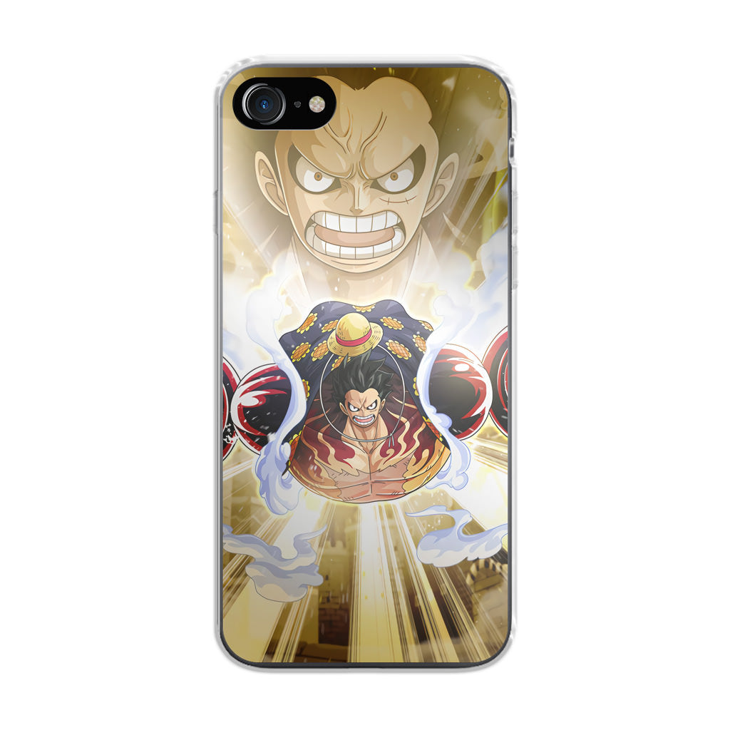 Luffy Flying Bounce Man iPhone SE 3rd Gen 2022 Case