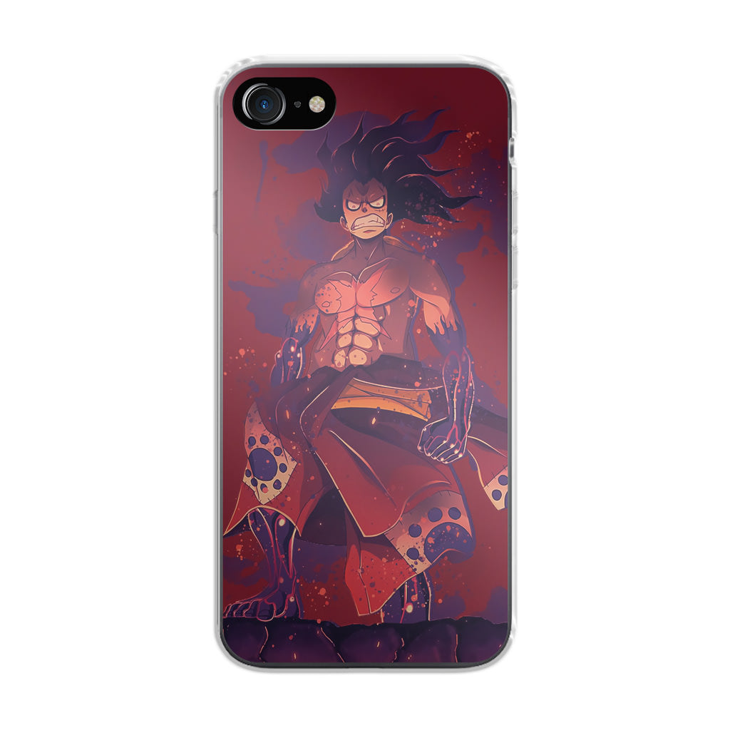 Luffy Snake Man Art iPhone SE 3rd Gen 2022 Case