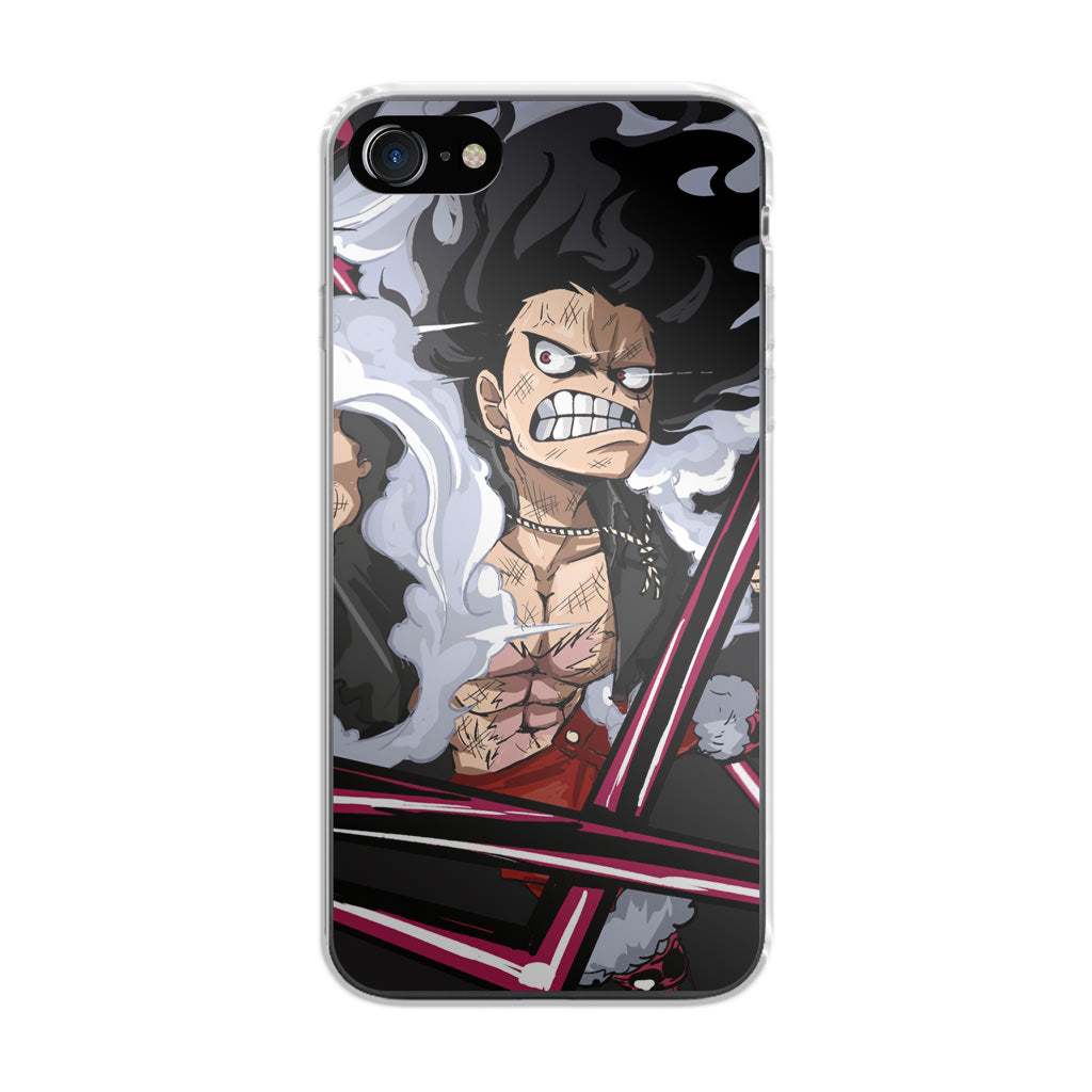 Luffy Snake Man Culverin Art iPhone SE 3rd Gen 2022 Case