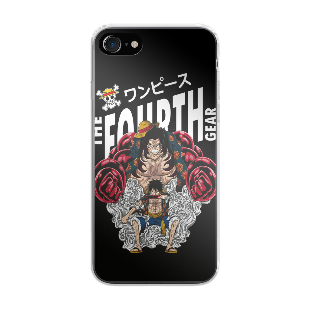 Luffy The Fourth Gear Black iPhone SE 3rd Gen 2022 Case