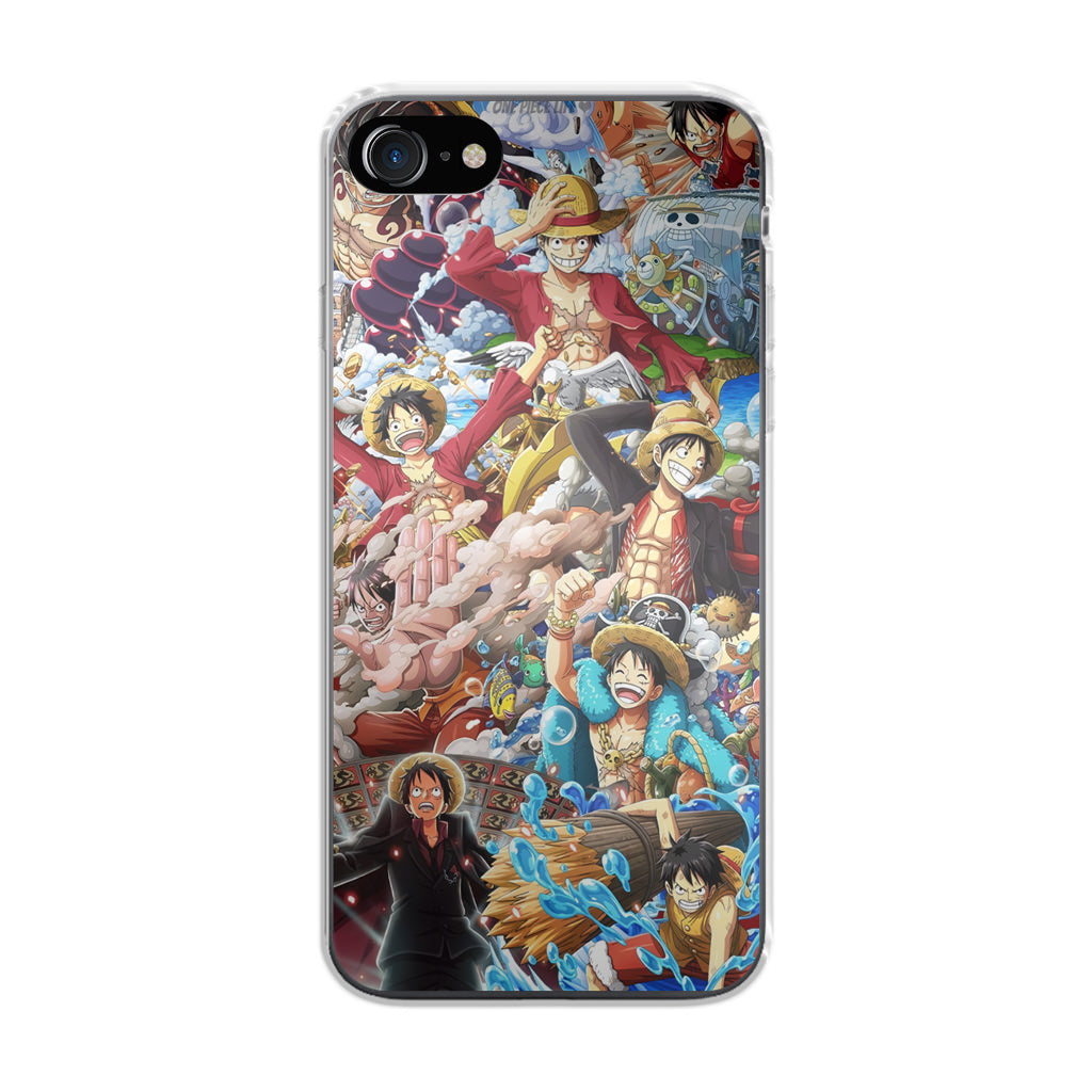 Monkey D Luffy Collections iPhone SE 3rd Gen 2022 Case