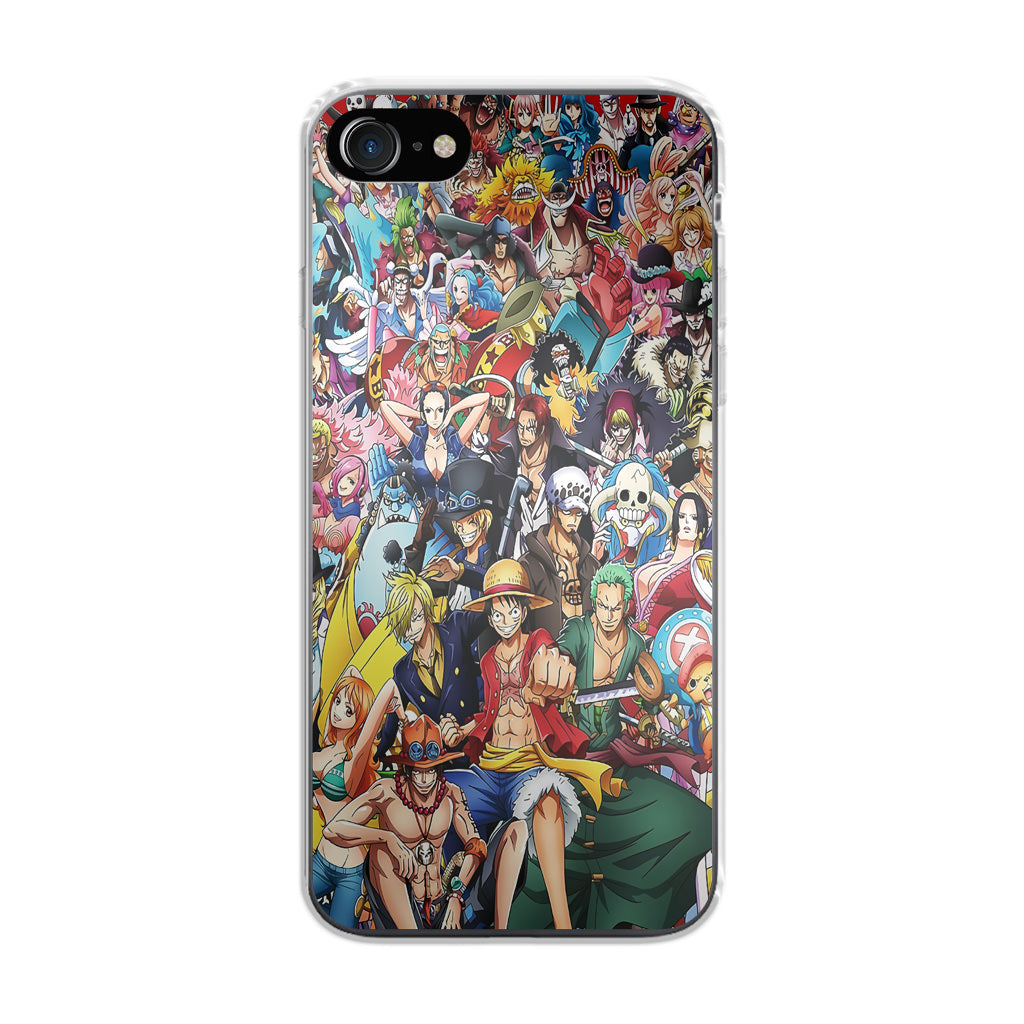 One Piece Characters In New World iPhone SE 3rd Gen 2022 Case