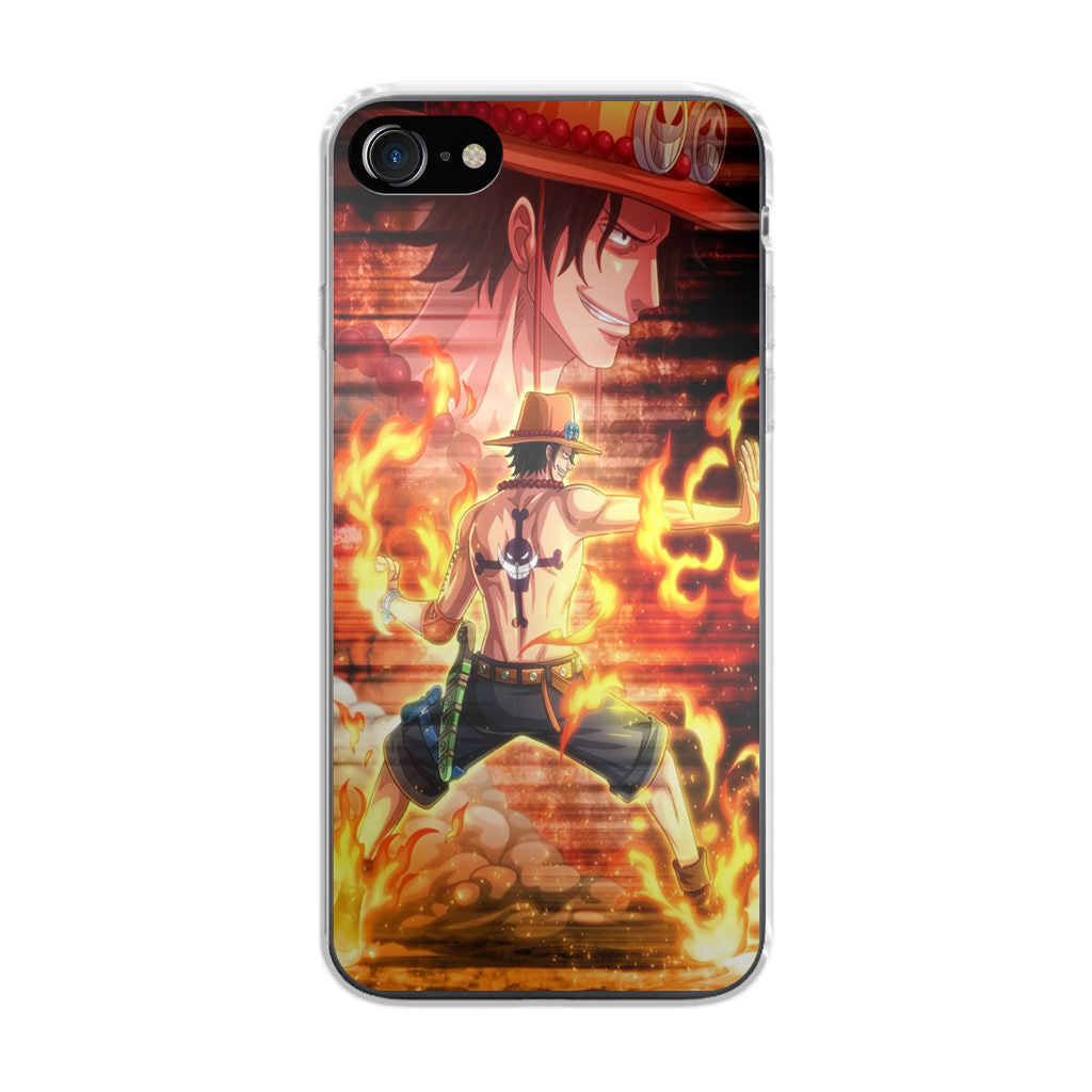 Portgas D Ace One Piece iPhone SE 3rd Gen 2022 Case