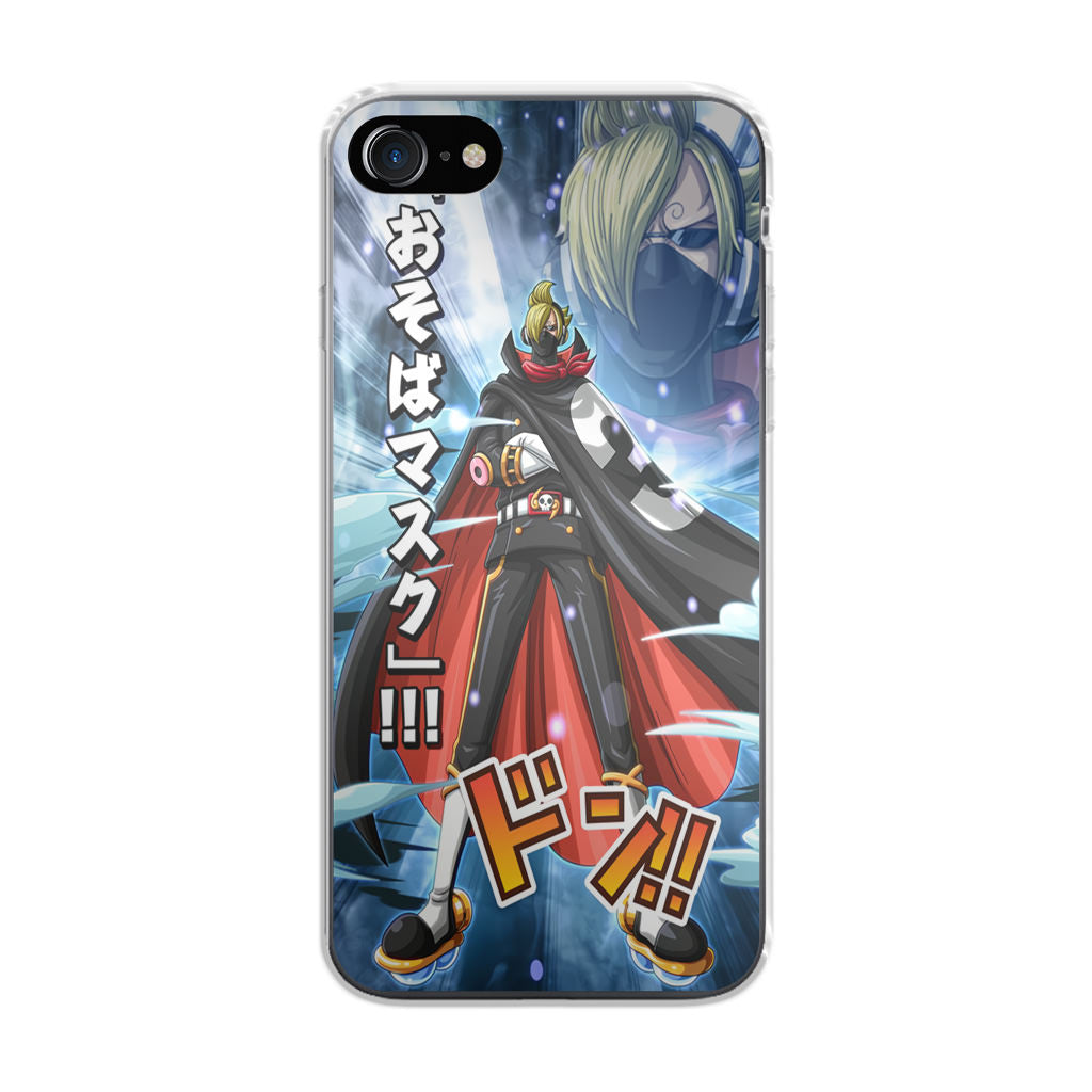 Stealth Black Sanji iPhone SE 3rd Gen 2022 Case