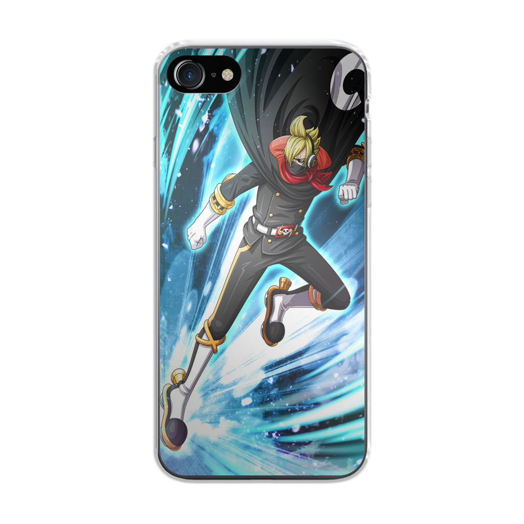 Stealth Black Vinsmoke Sanji iPhone SE 3rd Gen 2022 Case