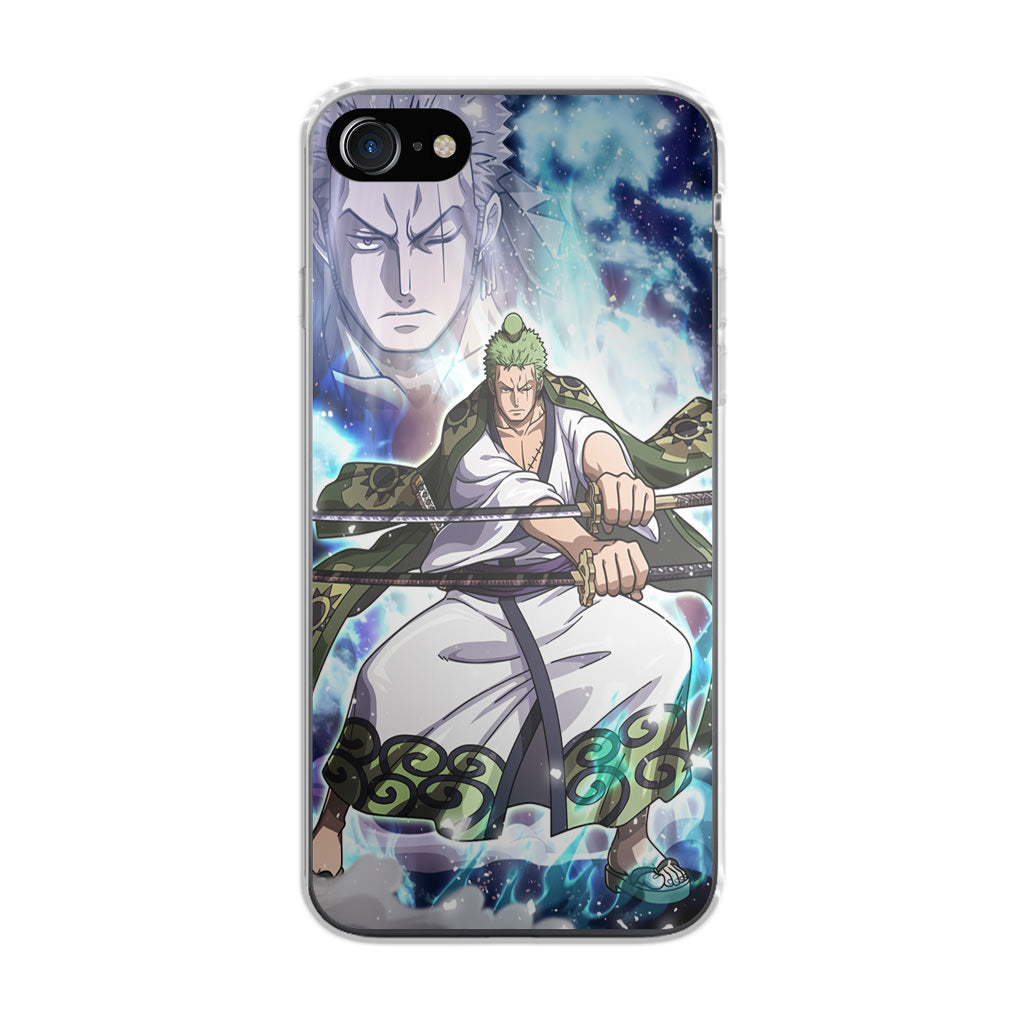 Zoro Two-Sword Style Arc Wano iPhone SE 3rd Gen 2022 Case