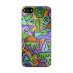 Abstract Colorful Doodle Art iPhone SE 3rd Gen 2022 Case