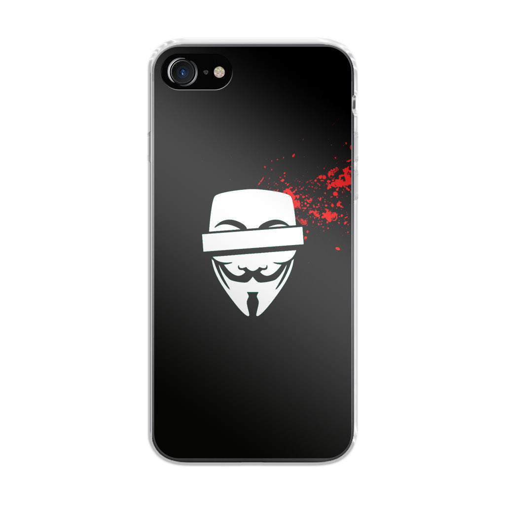 Anonymous Blood Splashes iPhone SE 3rd Gen 2022 Case