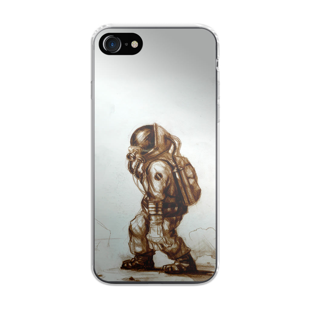 Astronaut Heavy Walk iPhone SE 3rd Gen 2022 Case