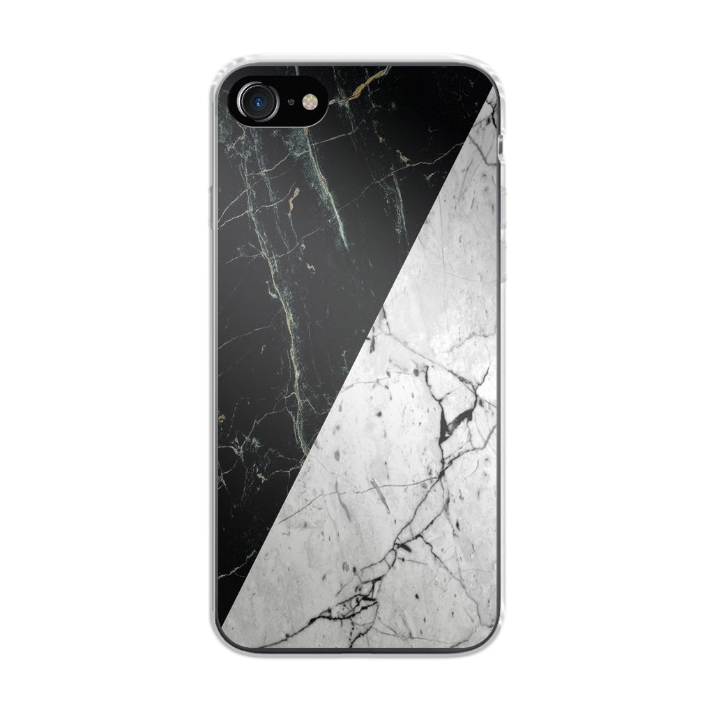 B&W Marble iPhone SE 3rd Gen 2022 Case