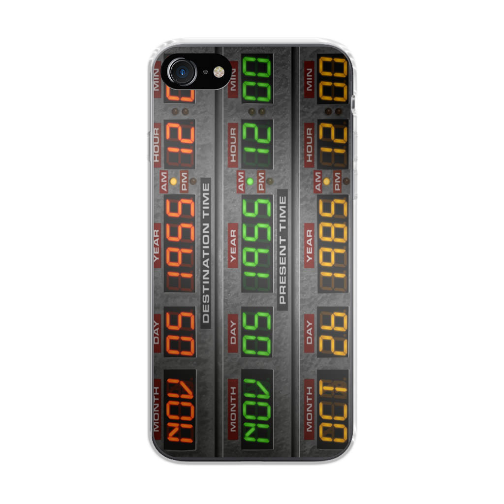 Back To The Future Time Circuits iPhone SE 3rd Gen 2022 Case