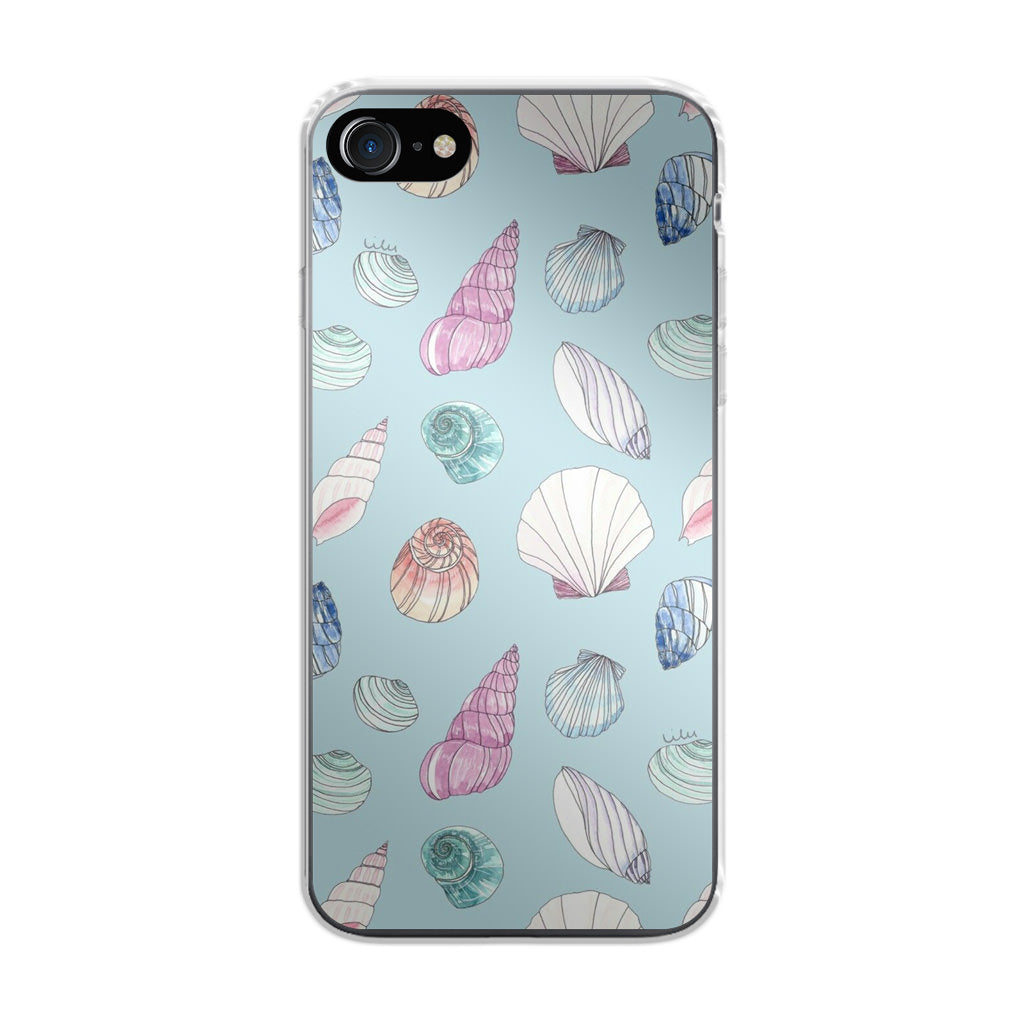 Beach Shells Pattern iPhone SE 3rd Gen 2022 Case