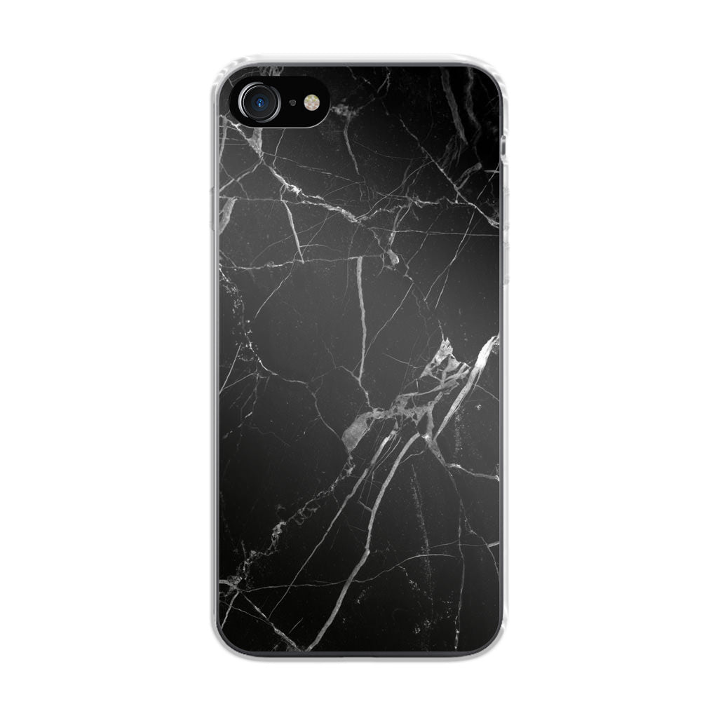 Black Marble iPhone SE 3rd Gen 2022 Case