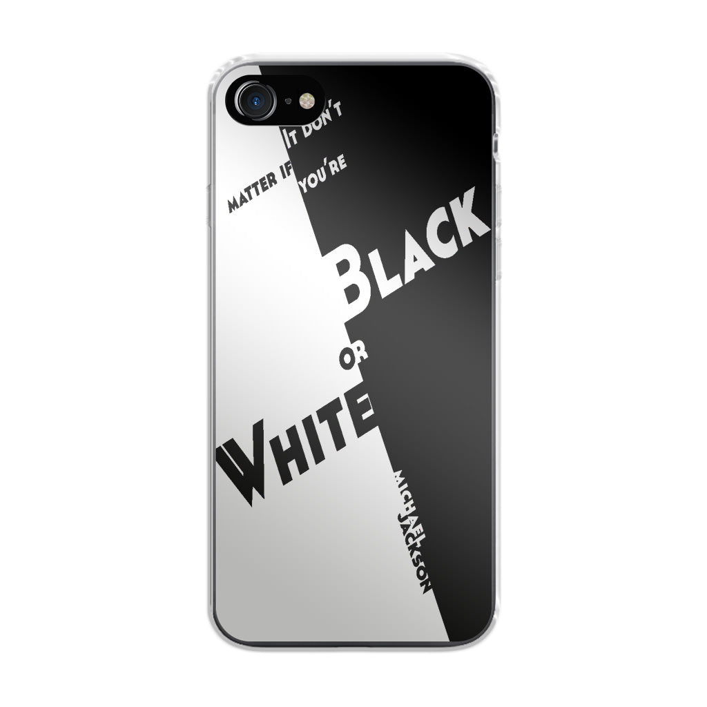Black Or White Michael Jackson iPhone SE 3rd Gen 2022 Case