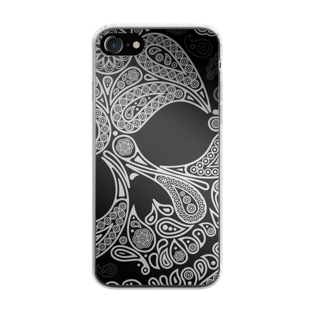 Black Skull iPhone SE 3rd Gen 2022 Case