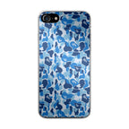 Blue Camo iPhone SE 3rd Gen 2022 Case