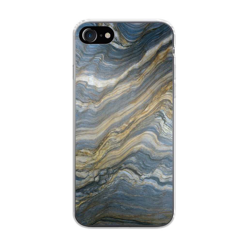 Blue Wave Marble iPhone SE 3rd Gen 2022 Case