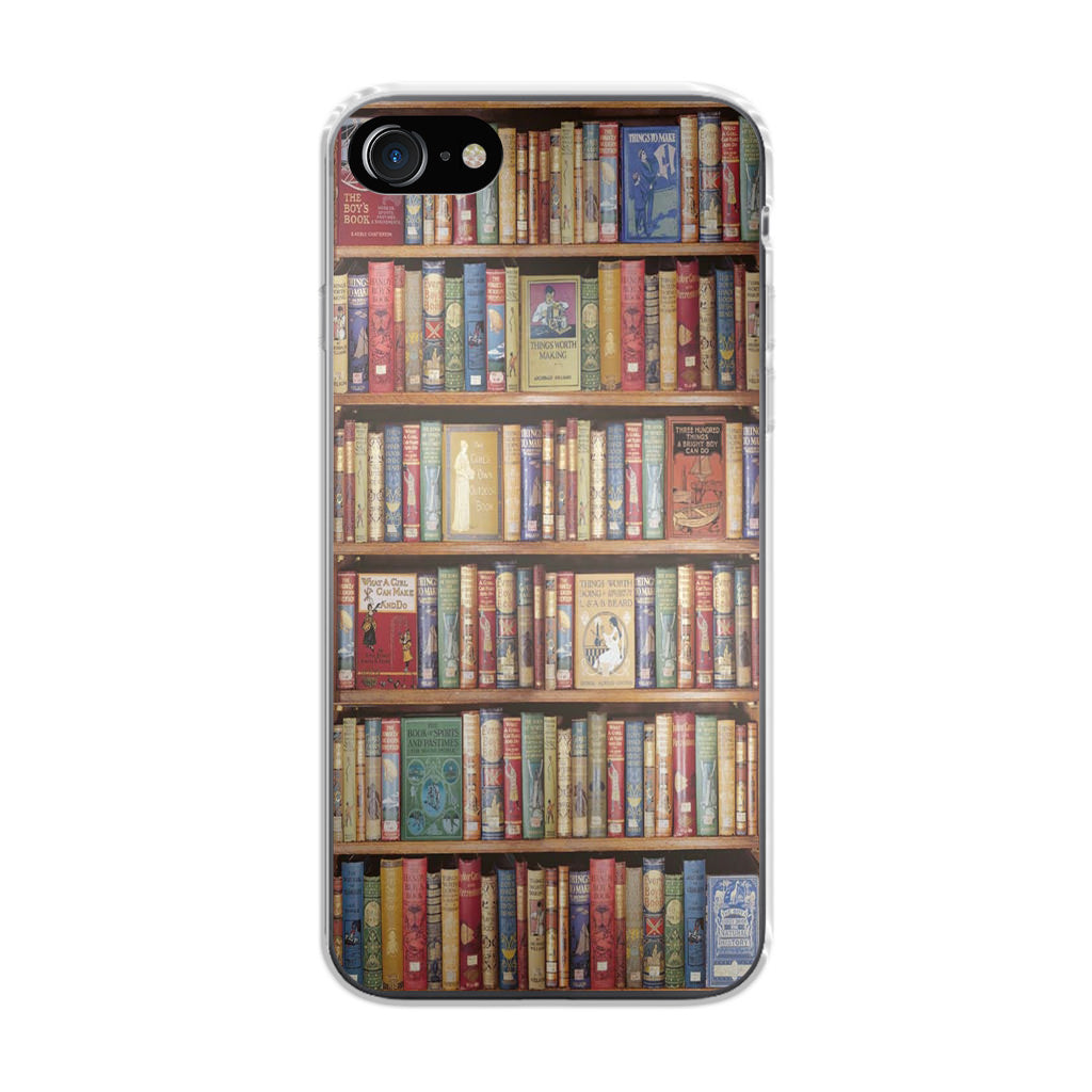 Bookshelf Library iPhone SE 3rd Gen 2022 Case