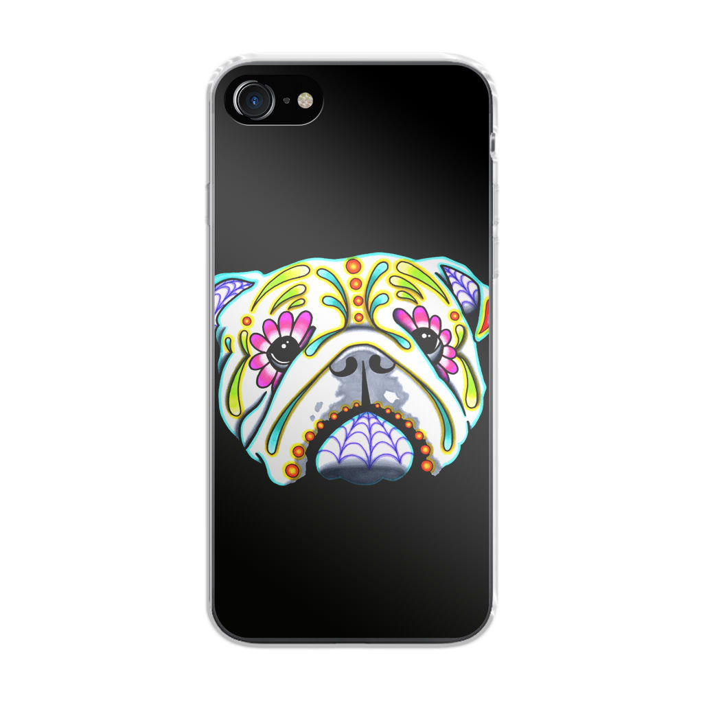 Colorful Bulldog Art iPhone SE 3rd Gen 2022 Case