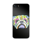 Colorful Bulldog Art iPhone SE 3rd Gen 2022 Case