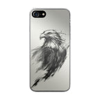 Eagle Art Black Ink iPhone SE 3rd Gen 2022 Case
